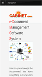 Mobile Screenshot of cabinetedms.com